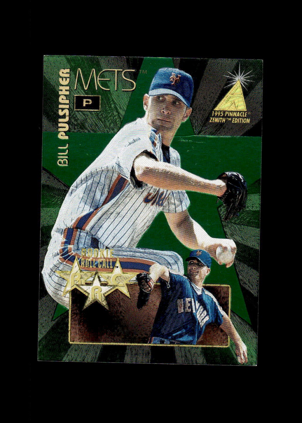 1995 Zenith Rookie Roll Call #6 Bill Pulsipher New York Mets