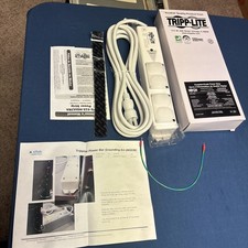 Waber Tripp Lite 4SP Power Strip 15 Ft Cord Metal Housing Electronics protection
