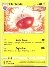 Electrode Fusion Strike 088/264 Rare Pokemon Near Mint Pokemon Card