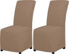 Chair Cover for Dining Room Solid Dining Chair Cover Full Length Parson Chair Sl