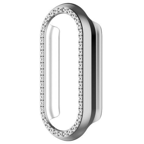 Bumber Diamond Encrusted Cover PC Screen Protector for Xiaomi Band 8 - Photo 14/17