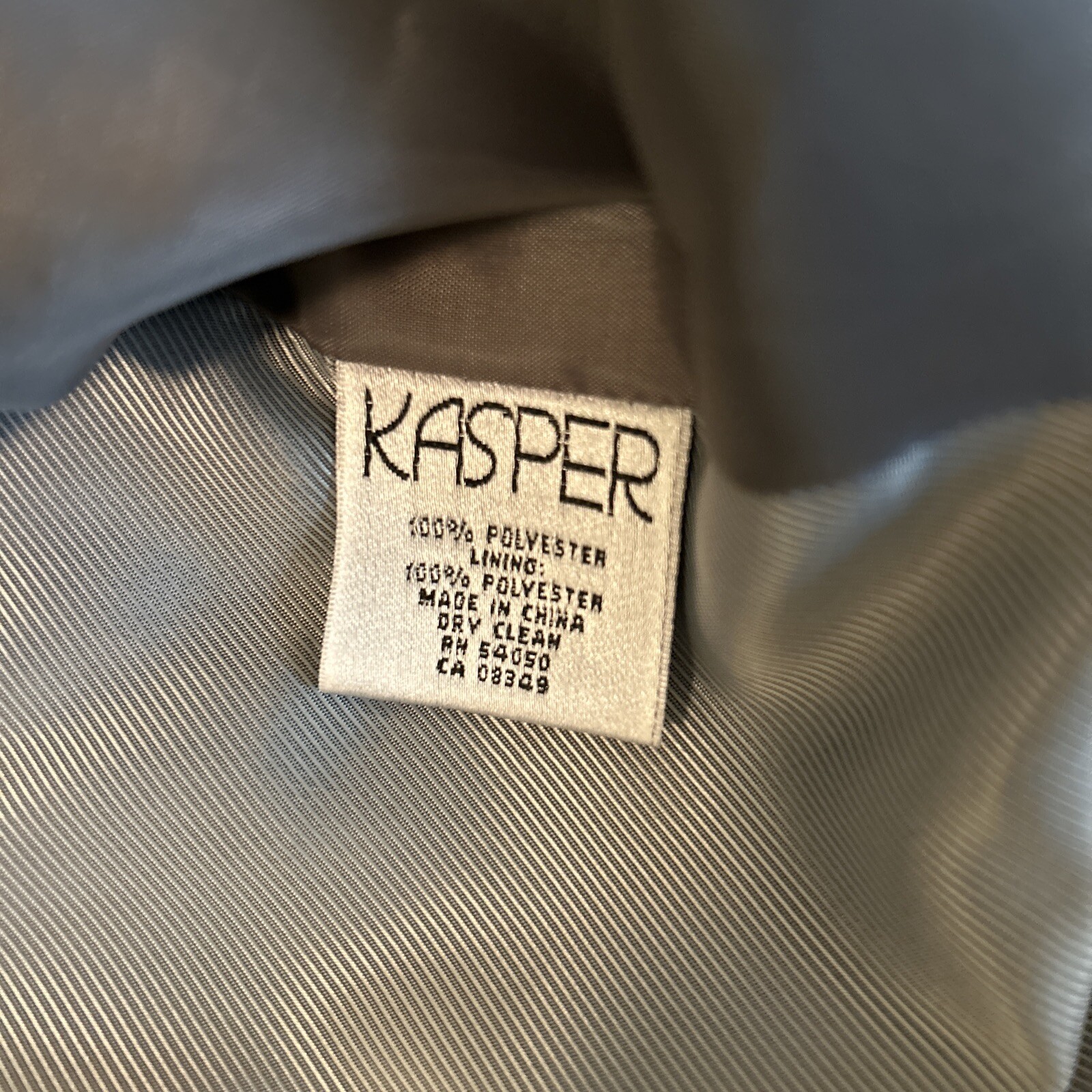 Kasper Lightweight Lined Poly Blazer Jacket 18W L… - image 6