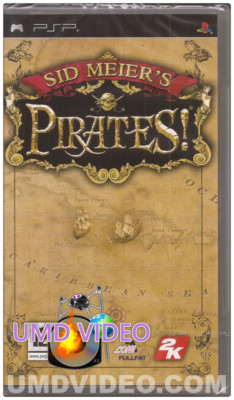 PSP UMD Spiel - Sid Meier's - Piraten! (Original)