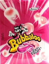 BUBBALOO CHEWING GUM TUTTI FRUTI  50 in a Pack  by Bubbaloo