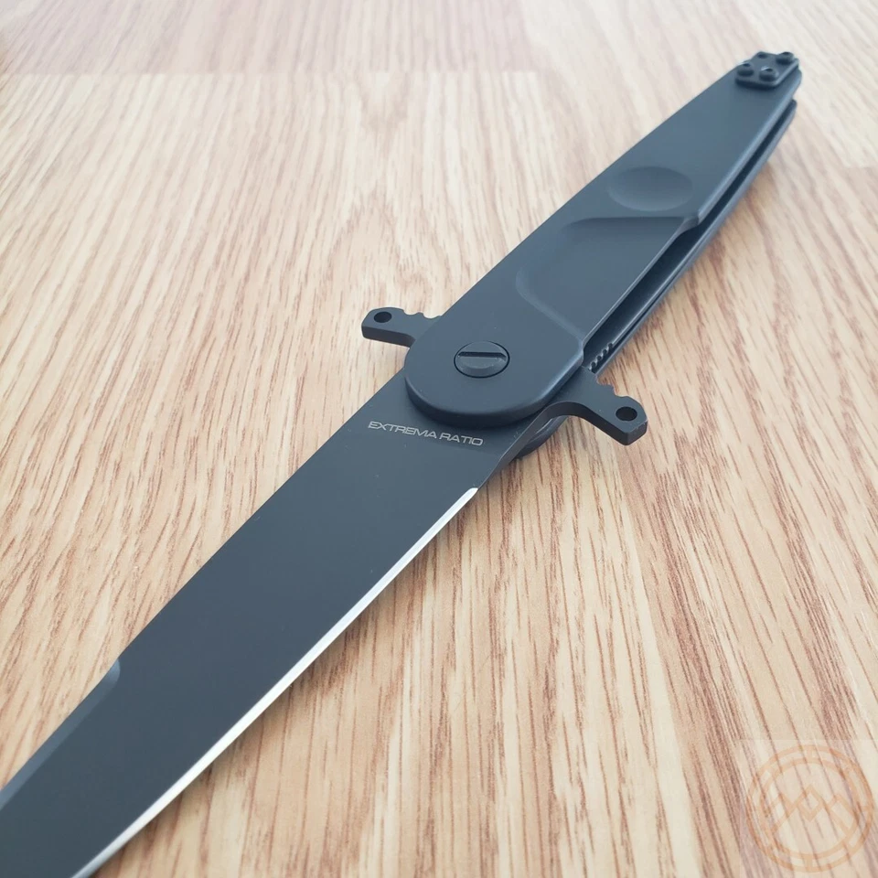 Cuchillo Plegable Extrema Ratio BD2 Linerlock 3.75" Bohler N690 Hoja de Acero Aluminio Foto 3 de 4
