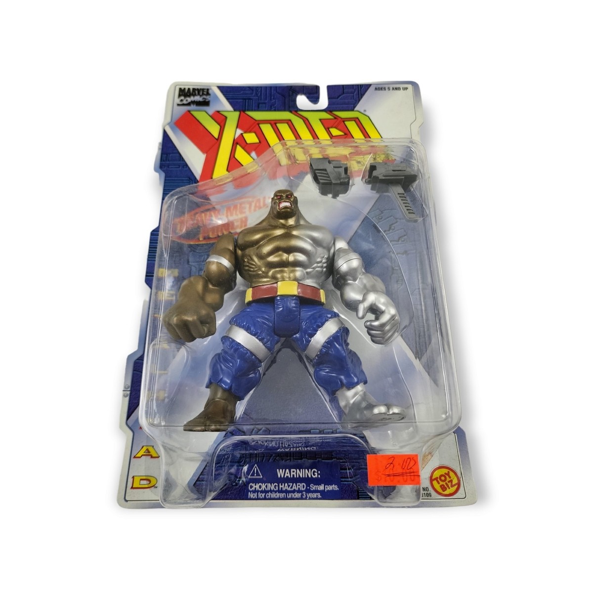 ヴィンテージフィギュア 1995 Toy Biz X-Men 2099 Metalhead Action Figure with Marvel Comics