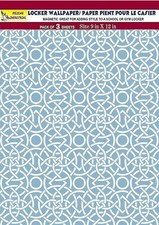 School Magnetic Locker Wallpaper Made in USA - Geometric vr02