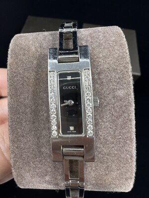 10% off Gucci authentic 3900L timepiece Diamond Watch silver  display picture 1
