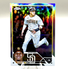 2023 Topps Chrome Manny Machado Refractor #124 Padres
