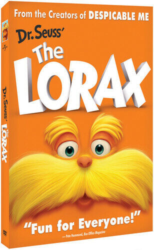 Dr. Seuss The Lorax DVD Kids Movie NEW - 第 1/1 張圖片