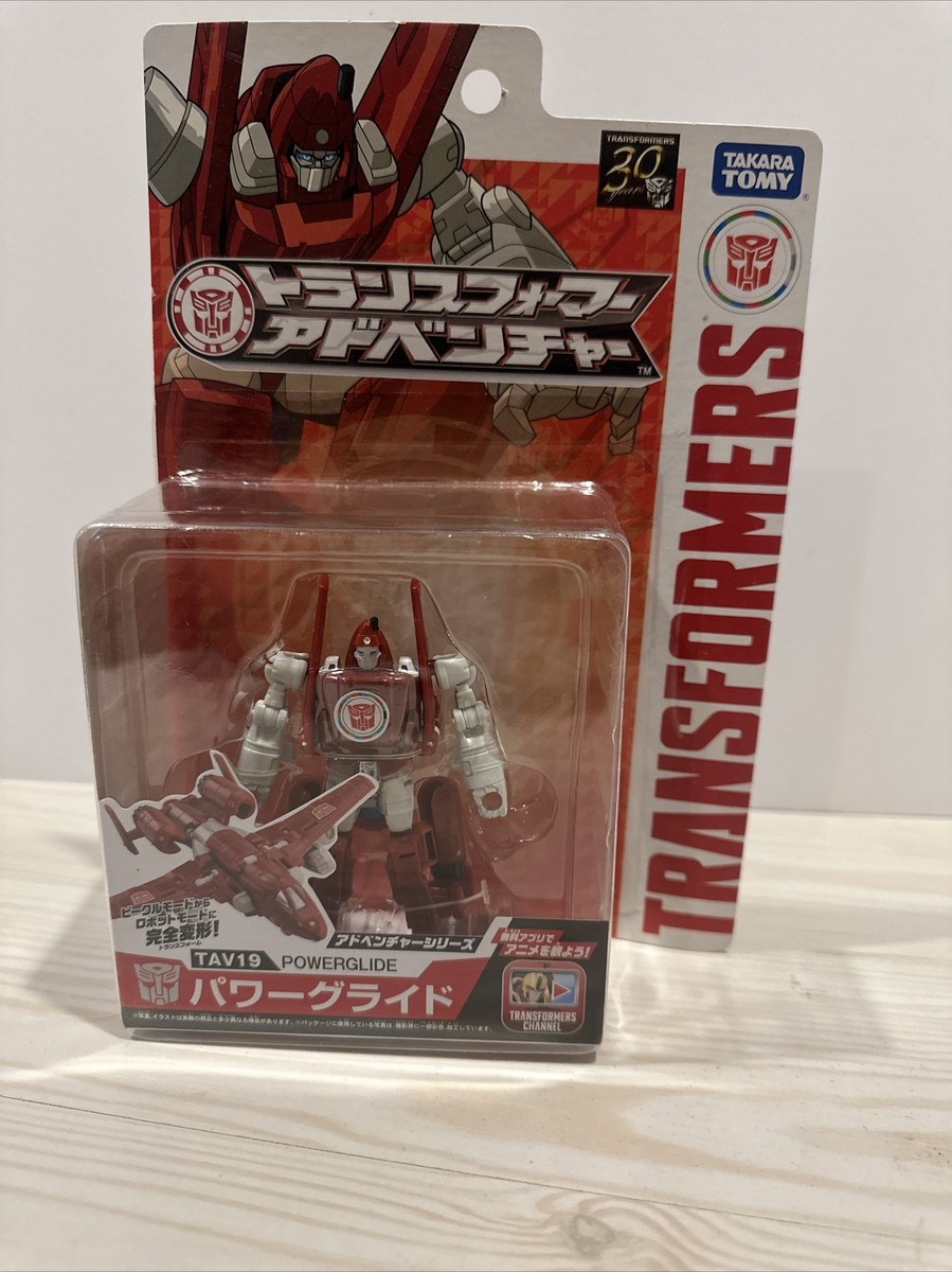 TRANSFORMERS パワーグライド TakaraTomy Transformers Adventure TAV-19 Powerglide Action Figure