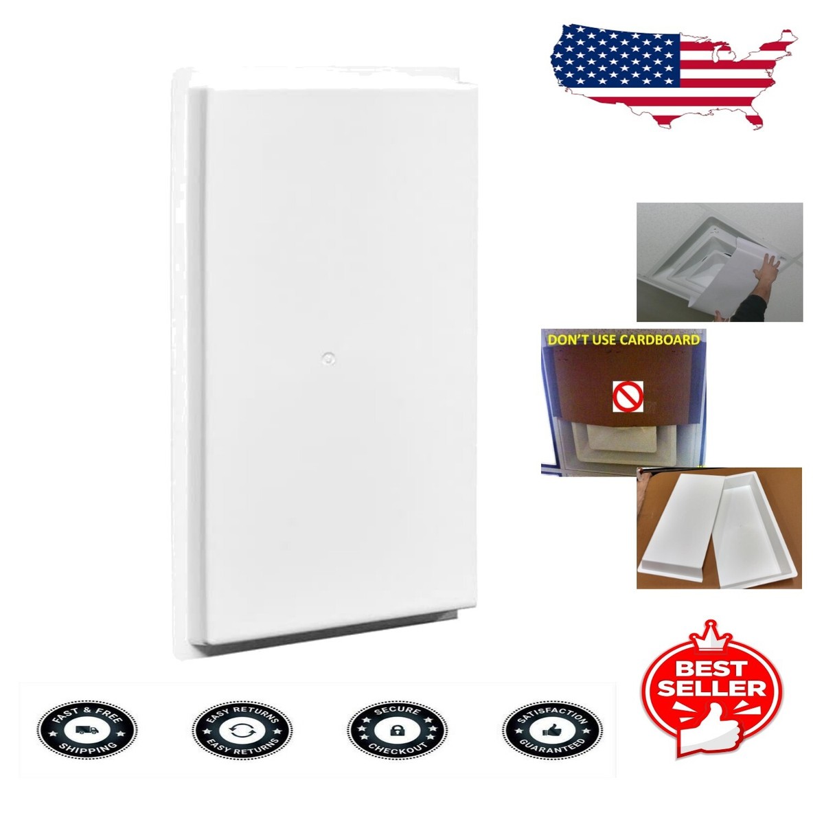 Suspended Ceiling Diffusers Diverter Plastic Air Diverter For 2'x2'