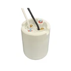Mogul Base HID Porcelain Socket E39 6KV 600V 1500W with Captive Screws 16" Leads