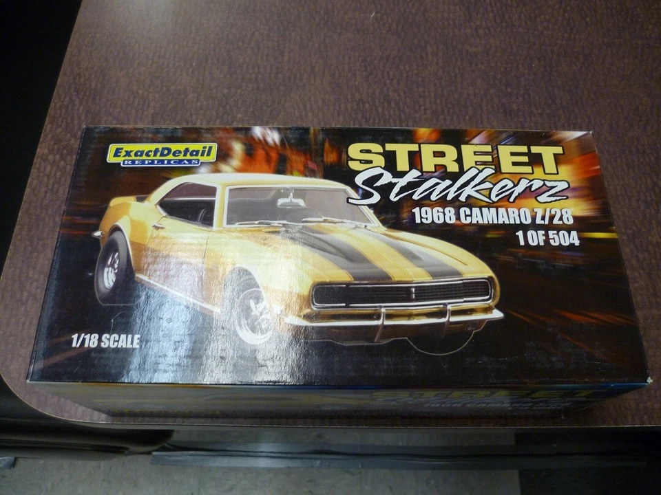 Exact Detail 1/18 Scale 1968 CAMARO Z/28”Street Stalkerz” RARE" 1 Of 504 - Image 2 of 4