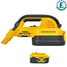 DeWalt DCV517 18V XR Handheld Wet & Dry Vacuum With 1 x 5.0Ah Battery