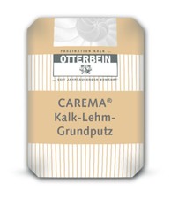 CAREMA Kalk-Lehm-Grundputz 25kg Unterputz Putz Kalkgrundputz Lehmputz zementfrei