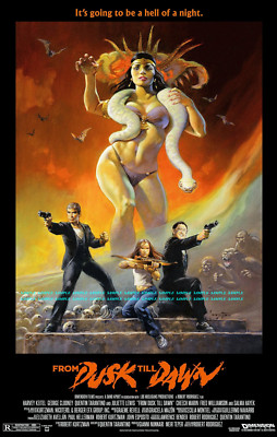 Dusk Till Dawn 11'' x 17'' Collector's Movie Poster ( T2 )