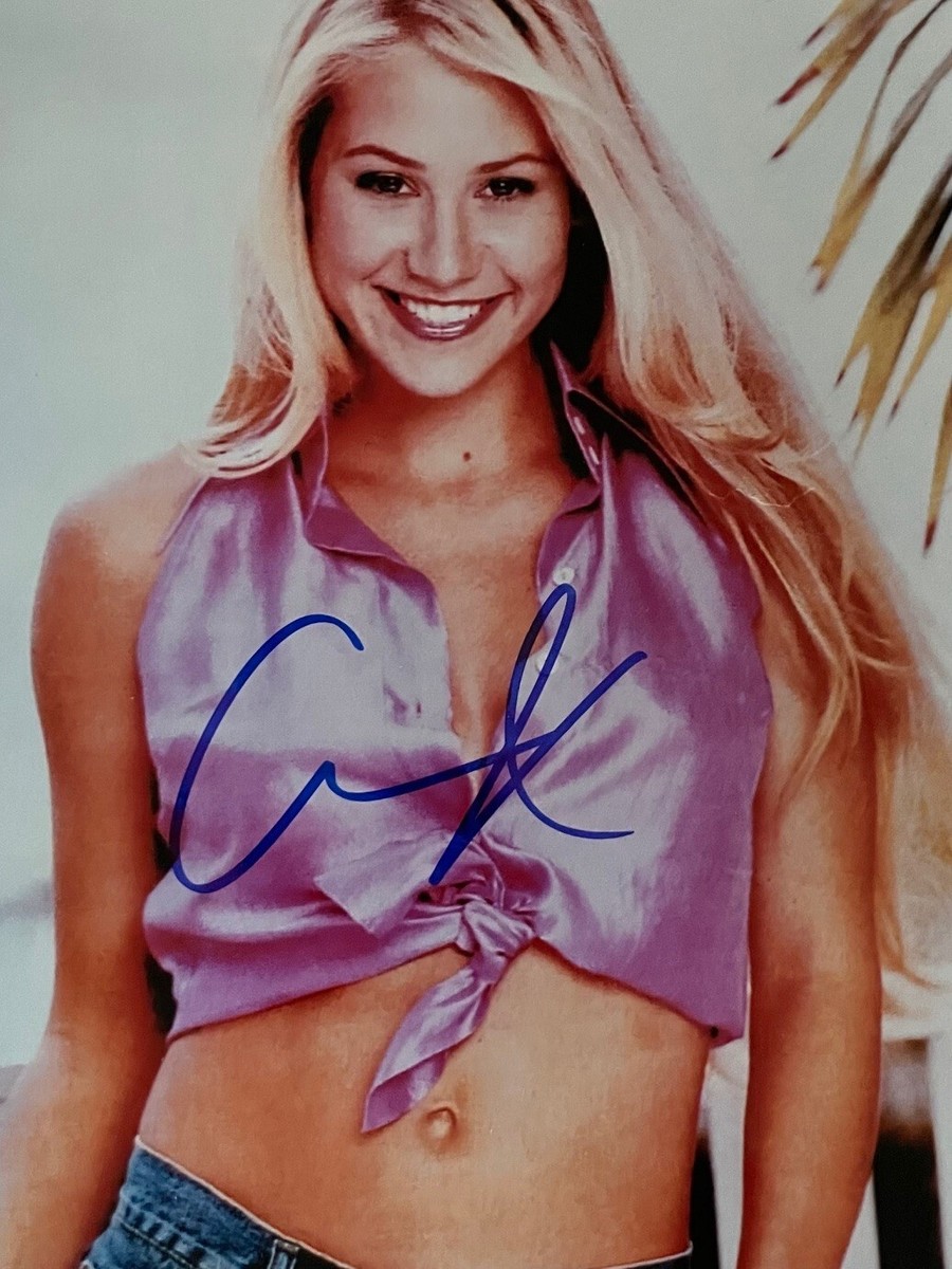 アンナ・クルニコア直筆サイン入り2Lサイズ写真…Anna Kournikova アンナ・クルニコア直筆サイン入り2Lサイズ写真…Anna Kournikova