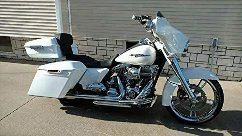 Измельченный лед жемчуг рубленый Tour Pack пакет багажа подходит 97 + Harley/Softail - Изображение 2 из 4