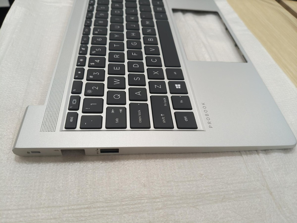 M23769-001 SLV New For HP Probook 14 G4 440 445R G8 Palmrest Upper