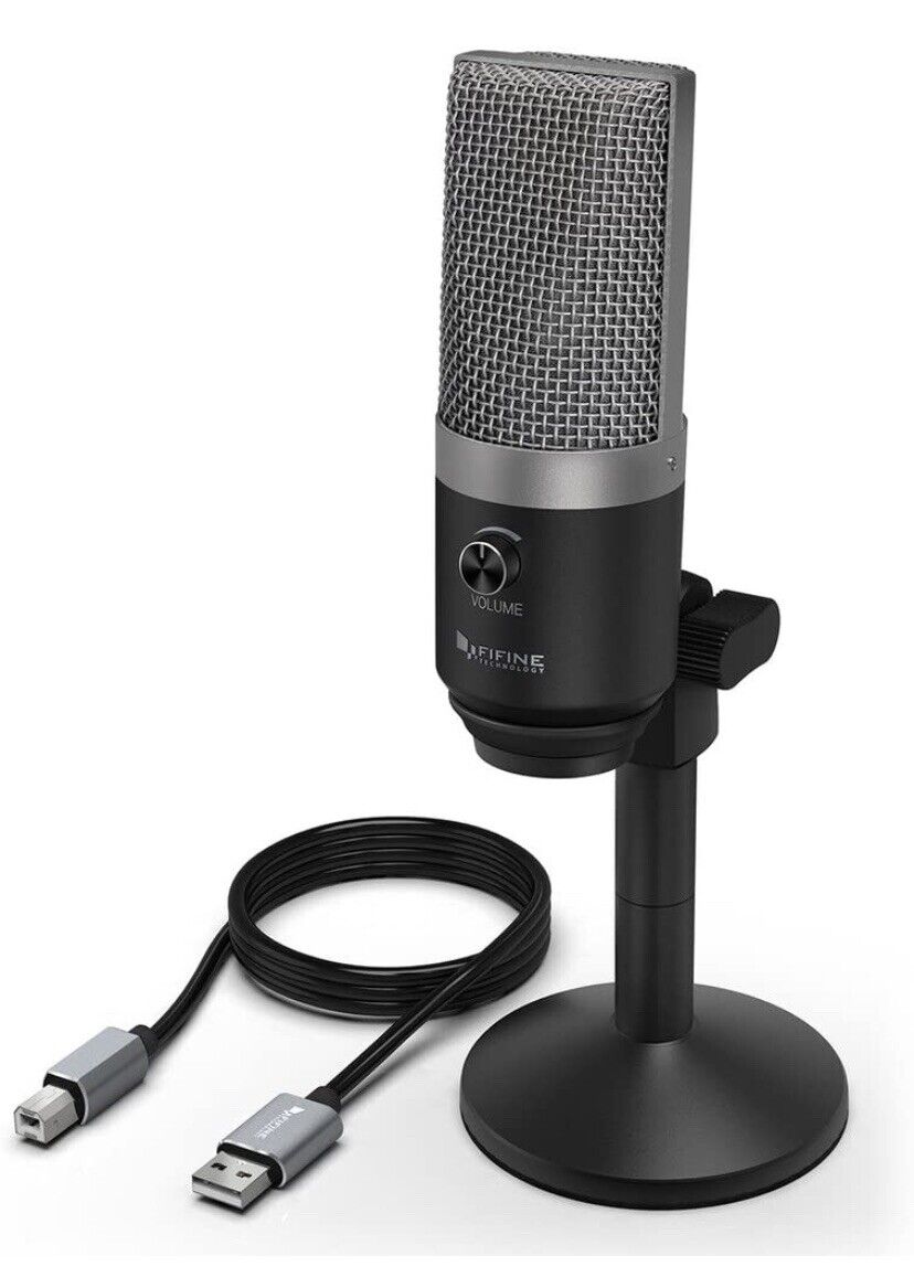 Fifine PC Microphone for Mac and Windows Computers,Optimized for Recording