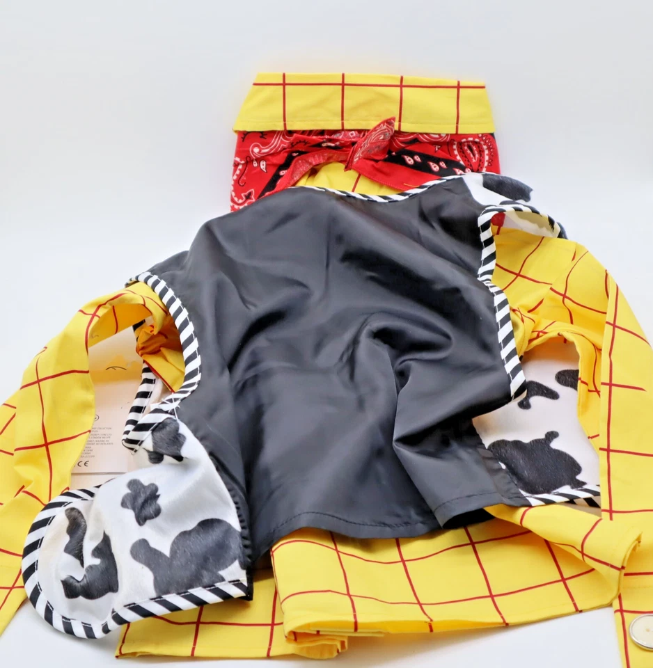 Disney Pixar Woody Toy Story 3-piece Costume for Kids size 7/8 - NEW - Image 2 of 4