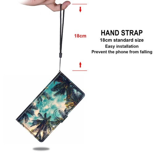 Butterfly Cat Rose Wallet Phone Case For OPPO A15 A57 A77 A17 A78 A94 A93 A54 5G - 第 99/101 張圖片