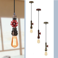 Vintage Pendelleuchte Hängelampe Retro Deckenlampe Industrie Design E27 Metall