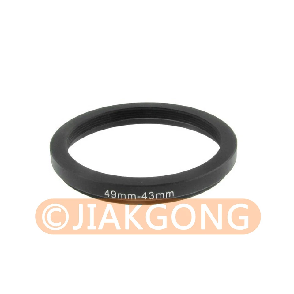 DSLRKIT 49mm-43mm 49-43 Step Down Filter Ring Stepping Adapter
