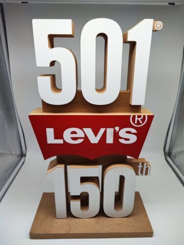 Levi's Levis Werbung 501 Levis 150th Für Sammler Oder Geschäft - Bild 1 von 12