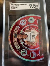 🔥2020-21 CROWN ROYALE JA MORANT TEST OF TIME RED TMALL ASIA #14 SGC 9.5 MINT🔥
