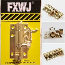 2 Inch Barrel Bolt Cabinet Door Latch Lock Windows Doors Cabinet Draw With Screw