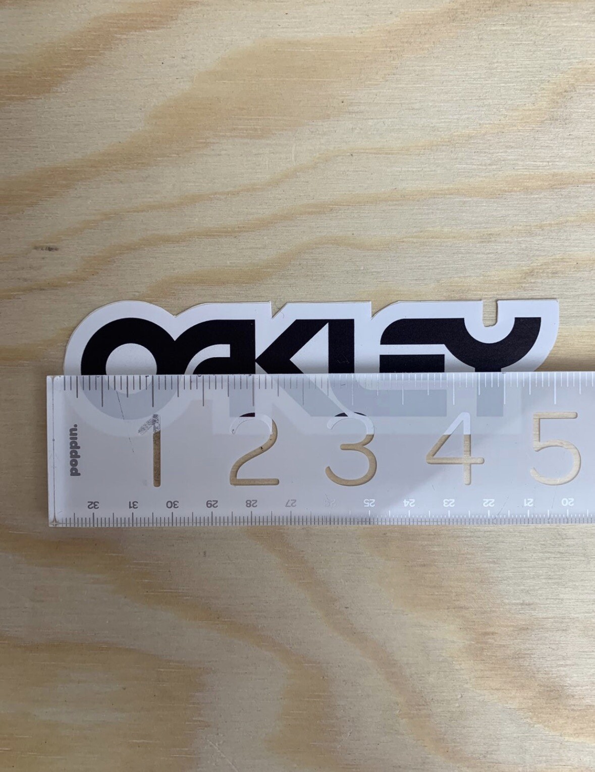 Oakley Sticker Skate Snowboard Surf Decal
