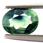 Superb 1.70ct Oval Cut Blue Green Color Natural Sapphire Mined at Madagascar