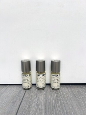 LE LABO LEERE SAMMLER EAU DE PARFUM FLASCHEN 15ML X 3 WEITERE 13 TONKA 25