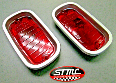 1960 - 1966 Chevy C10 LED Tail Light (Red/Pair) | CVF Racing