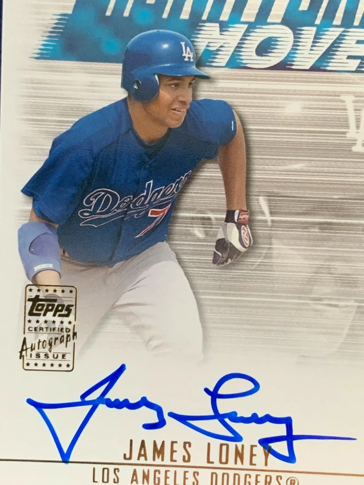 LA Dodgers James Loney Autographed Card Lot (UD & Topps) - REALLY NICE! - Image 4 of 4