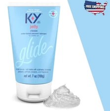 7 oz Jelly Classic Water-Based Personal Lubricant,Water Based Lube Helps Relieve