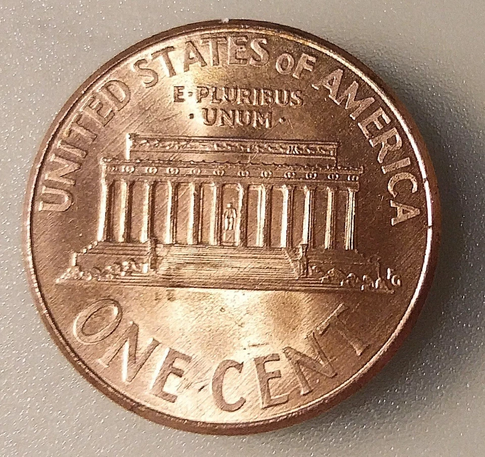 USA *CLOSE AM* One cent Linkcoln memorial penny (uncerculated!) - Image 2 of 2