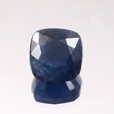 AAA CERTIFIED Natural Ceylon Blue Sapphire Loose Cushion Gemstone Cut 3.25 Ct