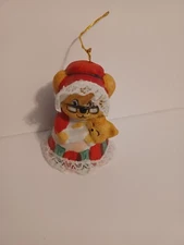 Jasco Caring Critter Chimer Porcelain Hanging Ornament/Bell Mother and Baby Cub