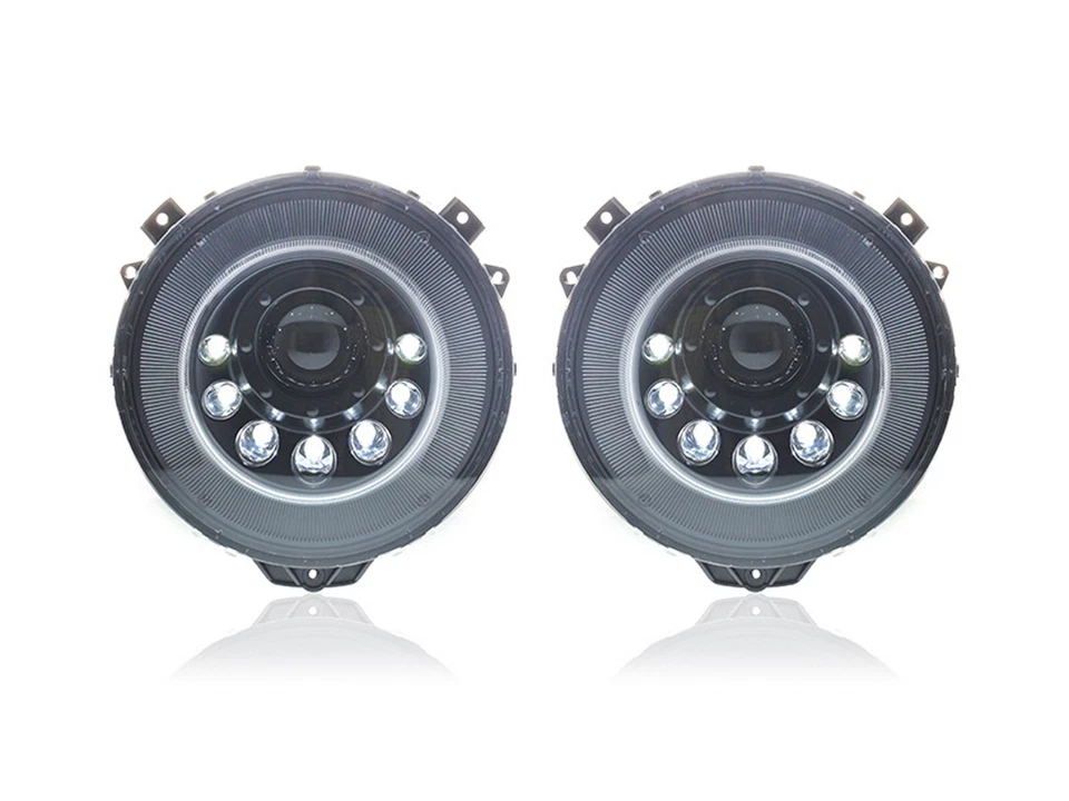 Lâmpadas dianteiras de conjunto de faróis de LED para Mercedes-Benz Classe G W463 2007-2018  - Imagem 3 de 4