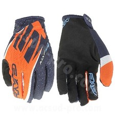 GUANTI CROSS BAMBINO FIVE MXF4 BLU/ARANCIO YM