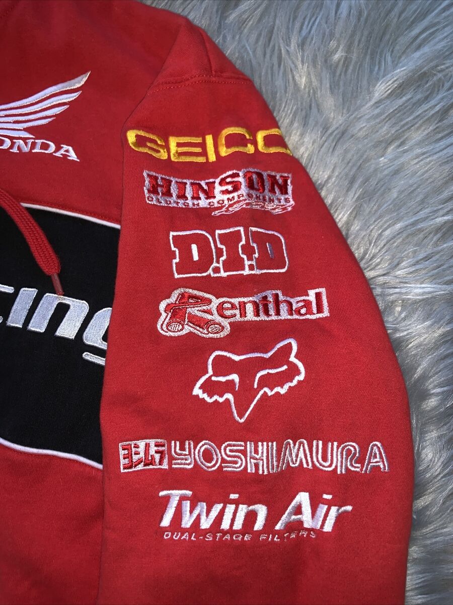 Vintage Fox Racing Honda Racing Team Sweater | eBay Vintage Fox Racing Honda Racing Team Sweater | eBay