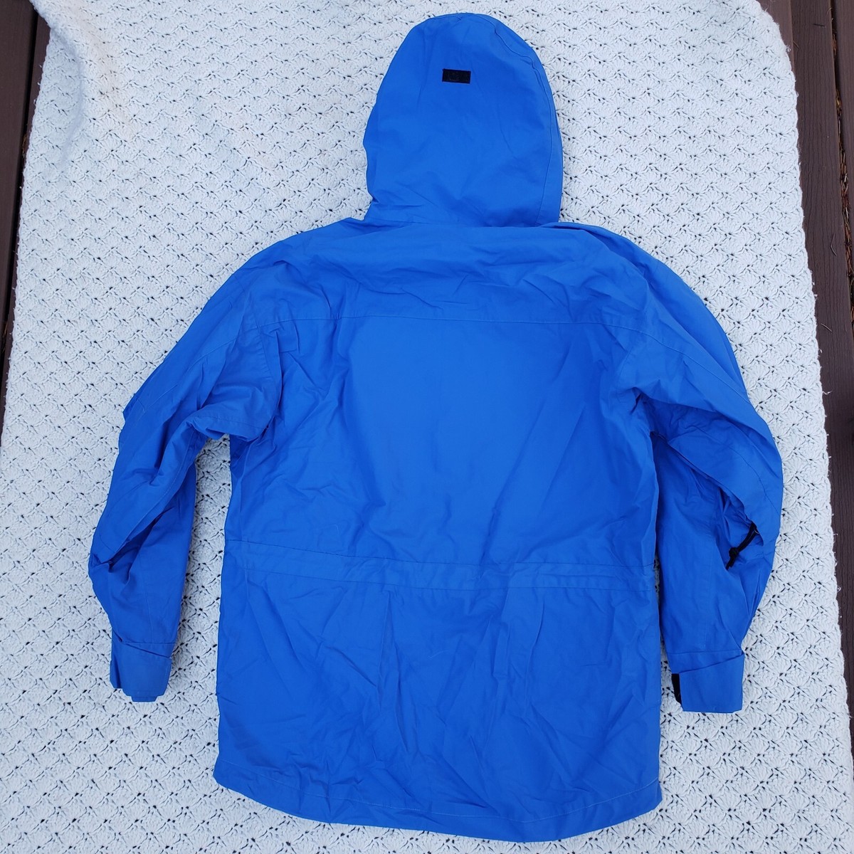 Vtg The North Face TNF Mens Gore-Tex Mountain Hiking Full Zip