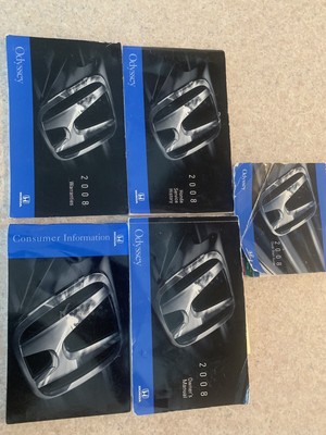 2008 Honda Odyssey Manual Book / Start Guide | eBay