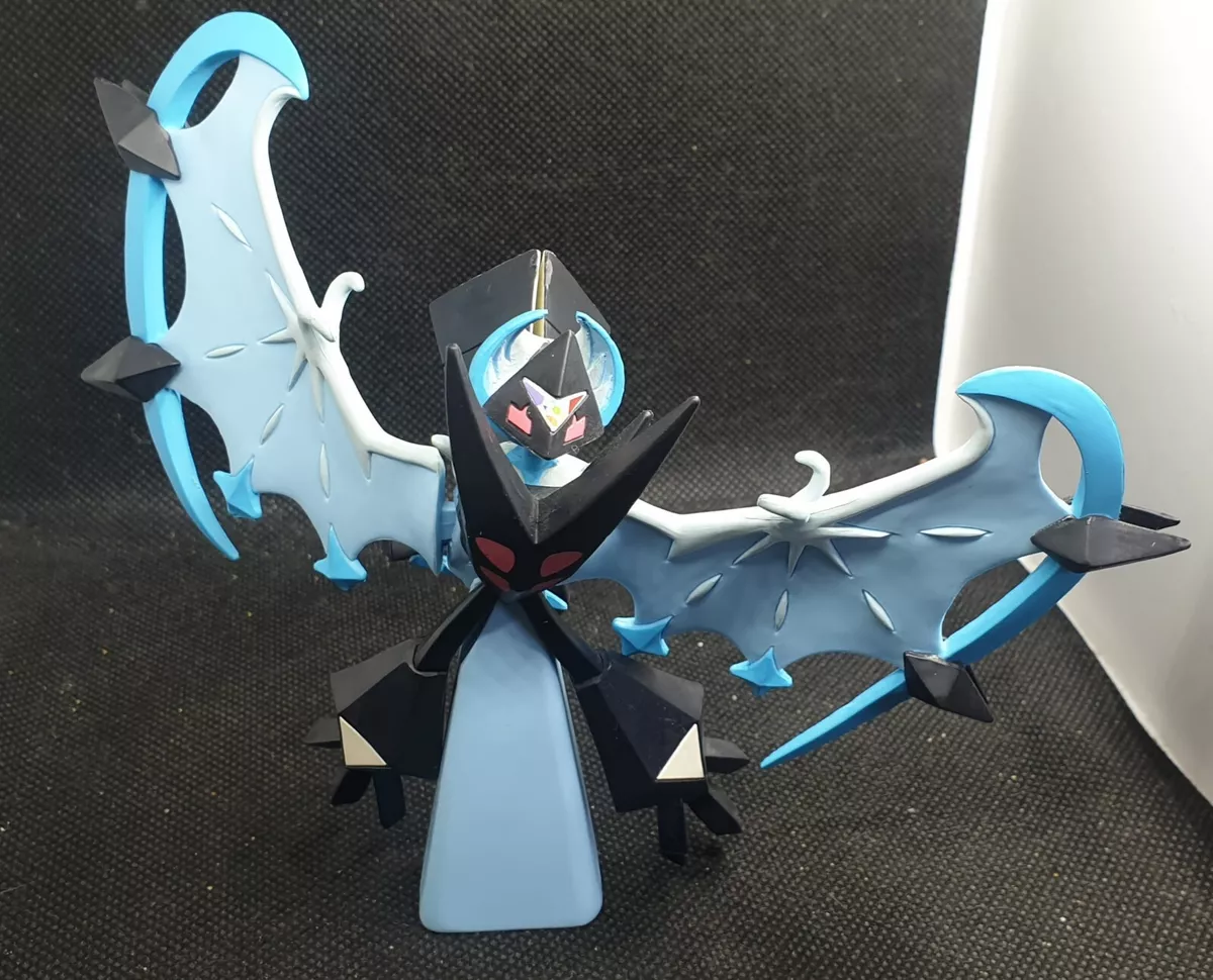 Pokemon Lunala Necrozma Action Figure MONCOLLE CM 10X14 Rare Nintendo