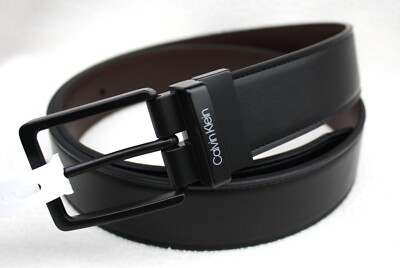 chinese dress ladies Carbon Leather Reversible Belt – Perry Ellis main image 1
