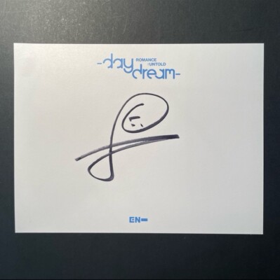 ENHYPEN daydream 直筆サイン アルバム ENHYPEN daydream 直筆サイン アルバム ENHYPEN - Romance