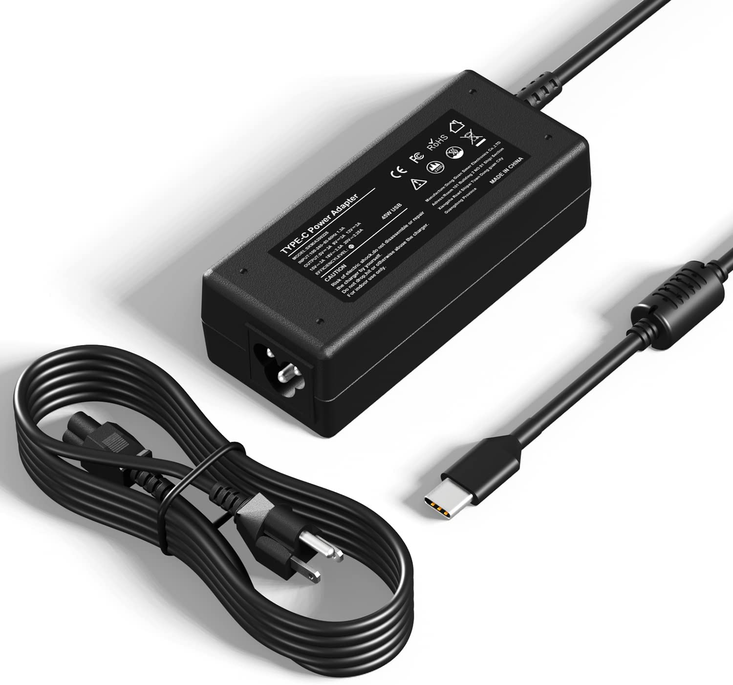 Chromebook Charger Laptop Fast Charging Power Adapter Widely Compatible New-image